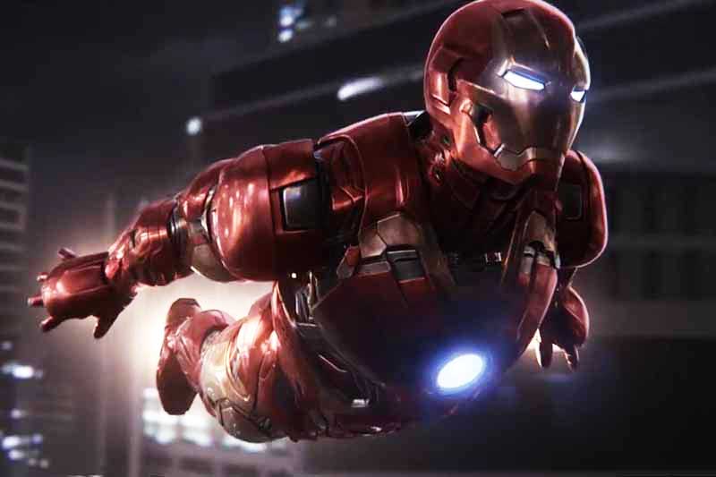 Image of Iron Man Flying